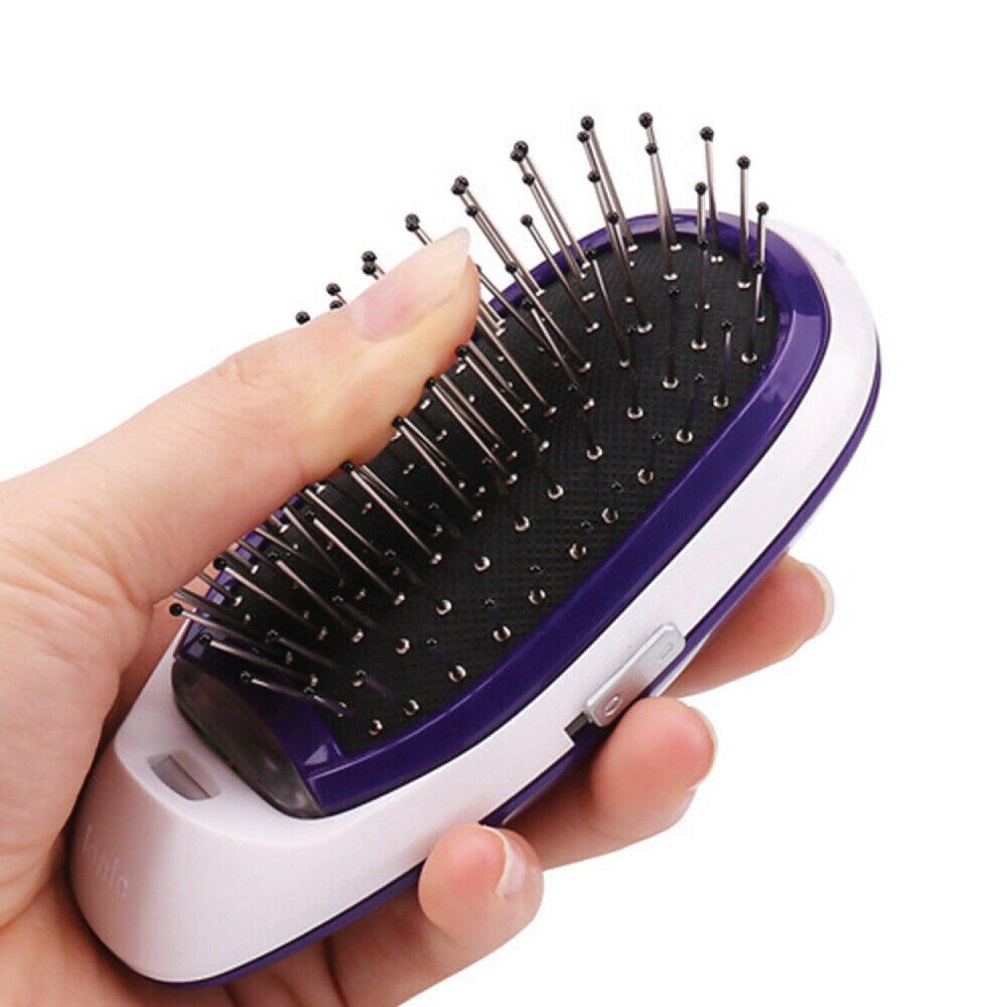 Electric Scalp Massage for Hair Growth - Queenwill Head Massager Shampoo Brush for Deep Hair Cleaning and Head Blood Circulation, Battery Powered & Waterproof