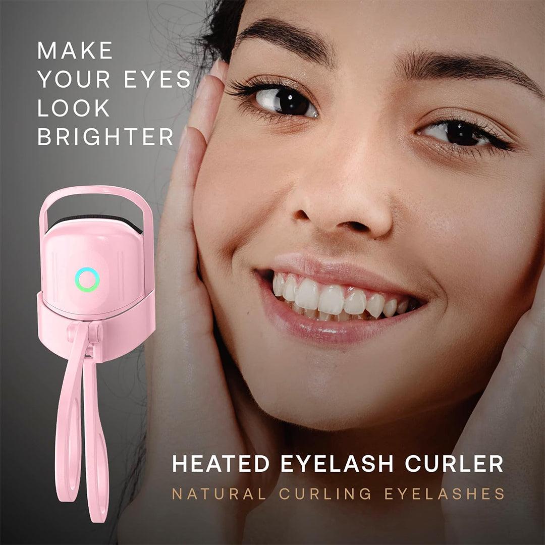 Electric Eyelash Curler - Electric Heated Lasting USB Charging Cable Makeup Tools
