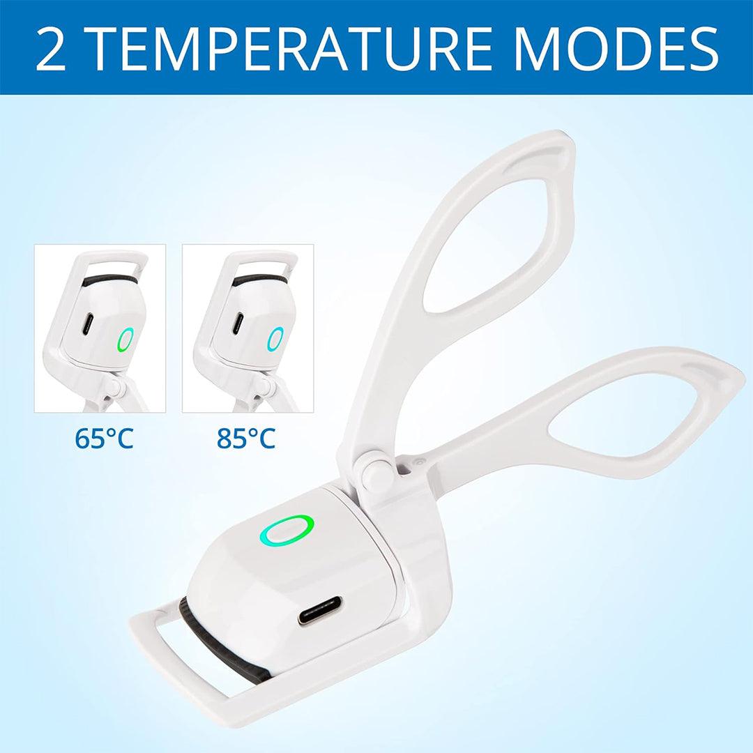 Electric Eyelash Curler - Electric Heated Lasting USB Charging Cable Makeup Tools