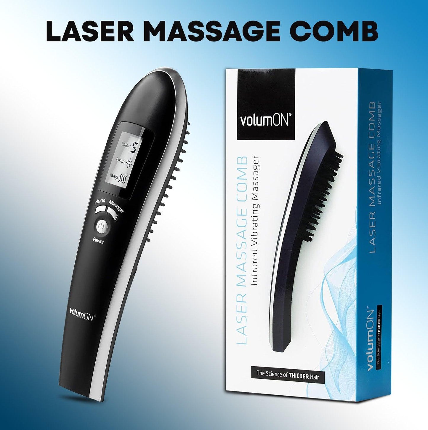 Laser Combs for Hair Growth - Laser Massage Comb For Infrared Hair Growth Regrowth Hair Thickening Home Use UK