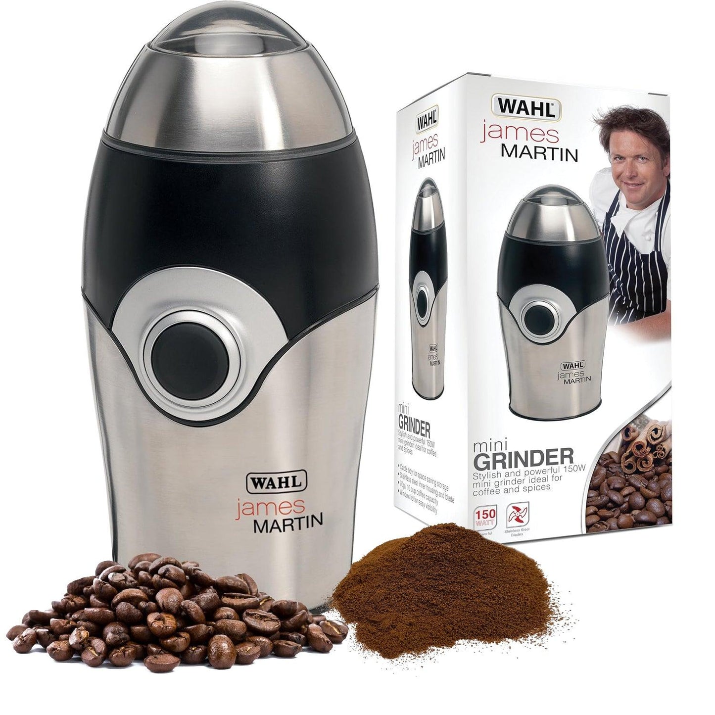 Electric Coffee Grinder Machine - Mini 150w Grinder  For Coffee Beans Nuts & Spice