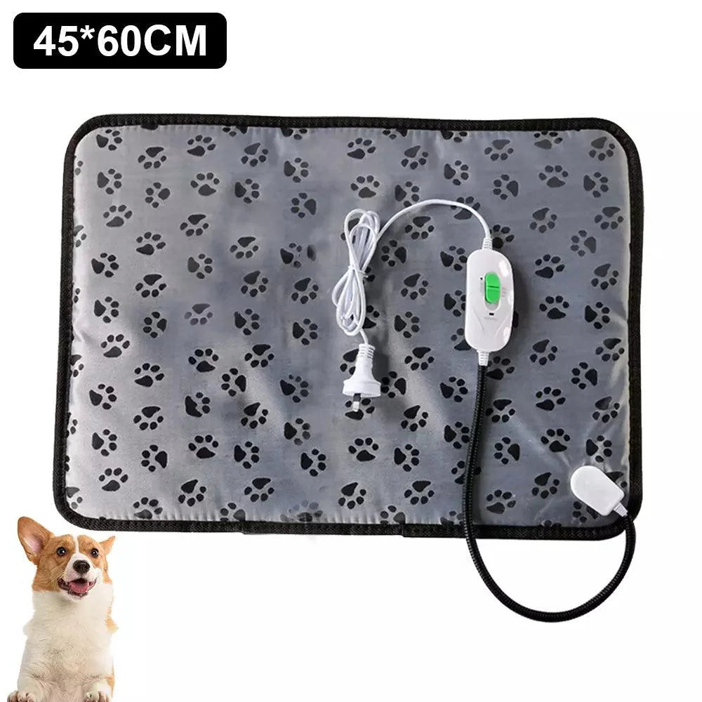 Pet Heating Pad - Electric Heat Mat Heated Bed Dog Puppy Whelping Pads