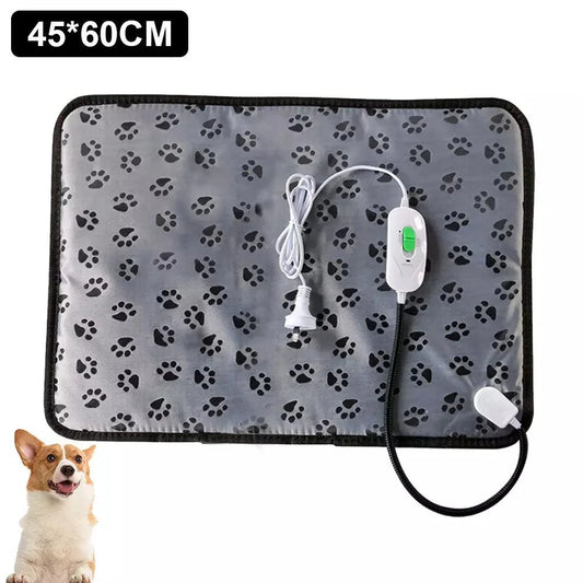 Pet Heating Pad - Electric Heat Mat Heated Bed Dog Puppy Whelping Pads