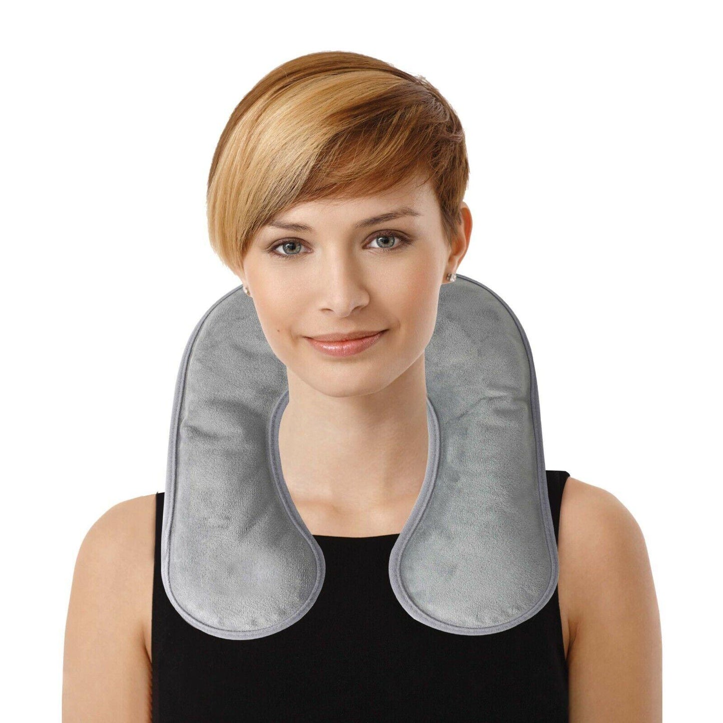 Electric Hot Water Bottle - Rechargeable Neck Shoulder Warmer Massaging Heat Pad