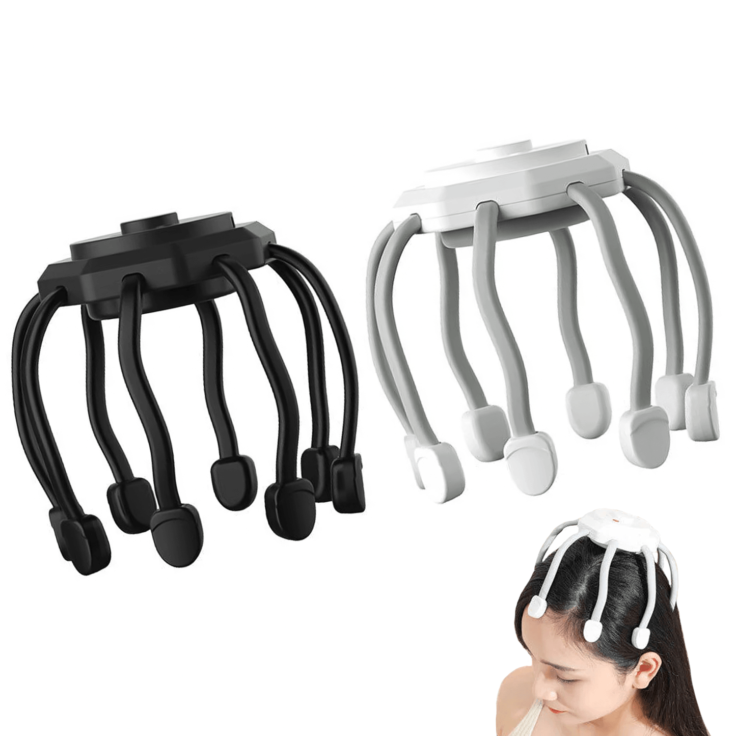 Electric Scalp Massager UK - Electric Scalp Head Massager Octopus Claw Vibration Massage Stress Relief Relax