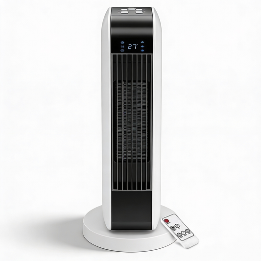 Electric Space Heater – Portable Energy Efficient Room Heater with Thermostat