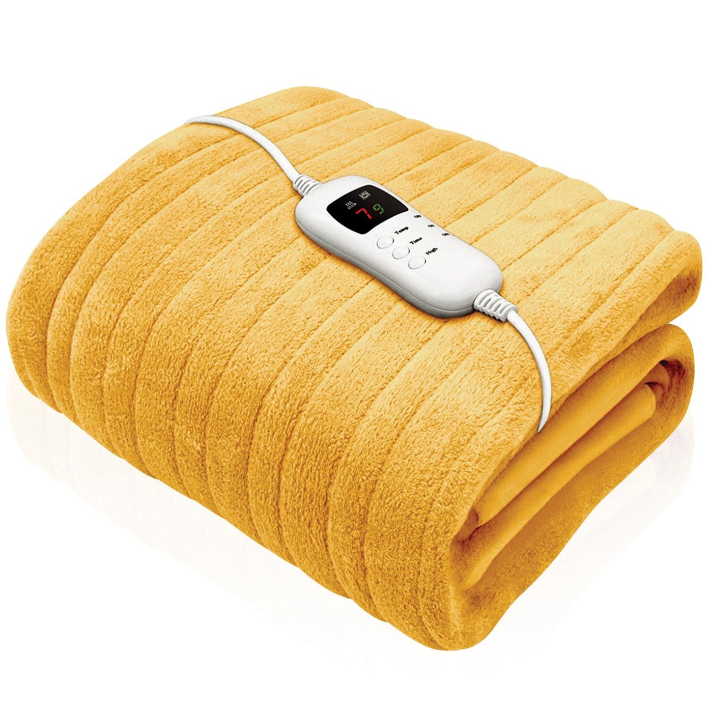 King Size Electric Blankets - 3 Heat Settings Single Double King Size Super Soft Cosy Fleece Blanket