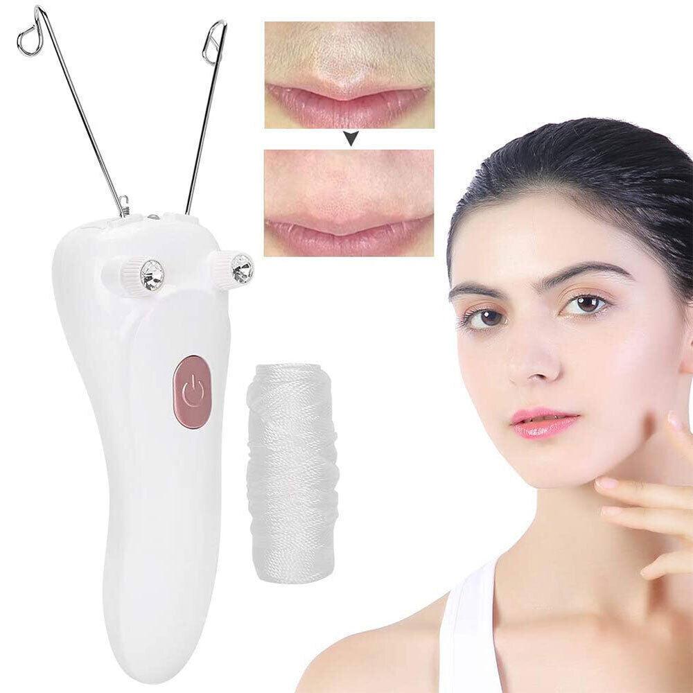 Epilator for Facial Hair - Electric Facial Threading Hair Removal Epilators for Women Face Thread Epilator Facial Body Hair Removal Machine