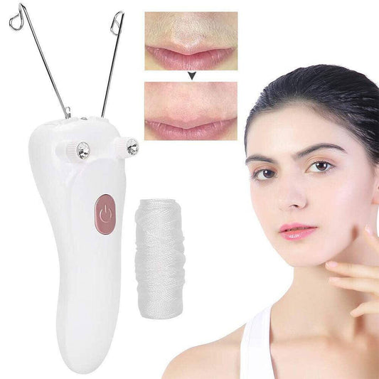 Epilator for Facial Hair - Electric Facial Threading Hair Removal Epilators for Women Face Thread Epilator Facial Body Hair Removal Machine