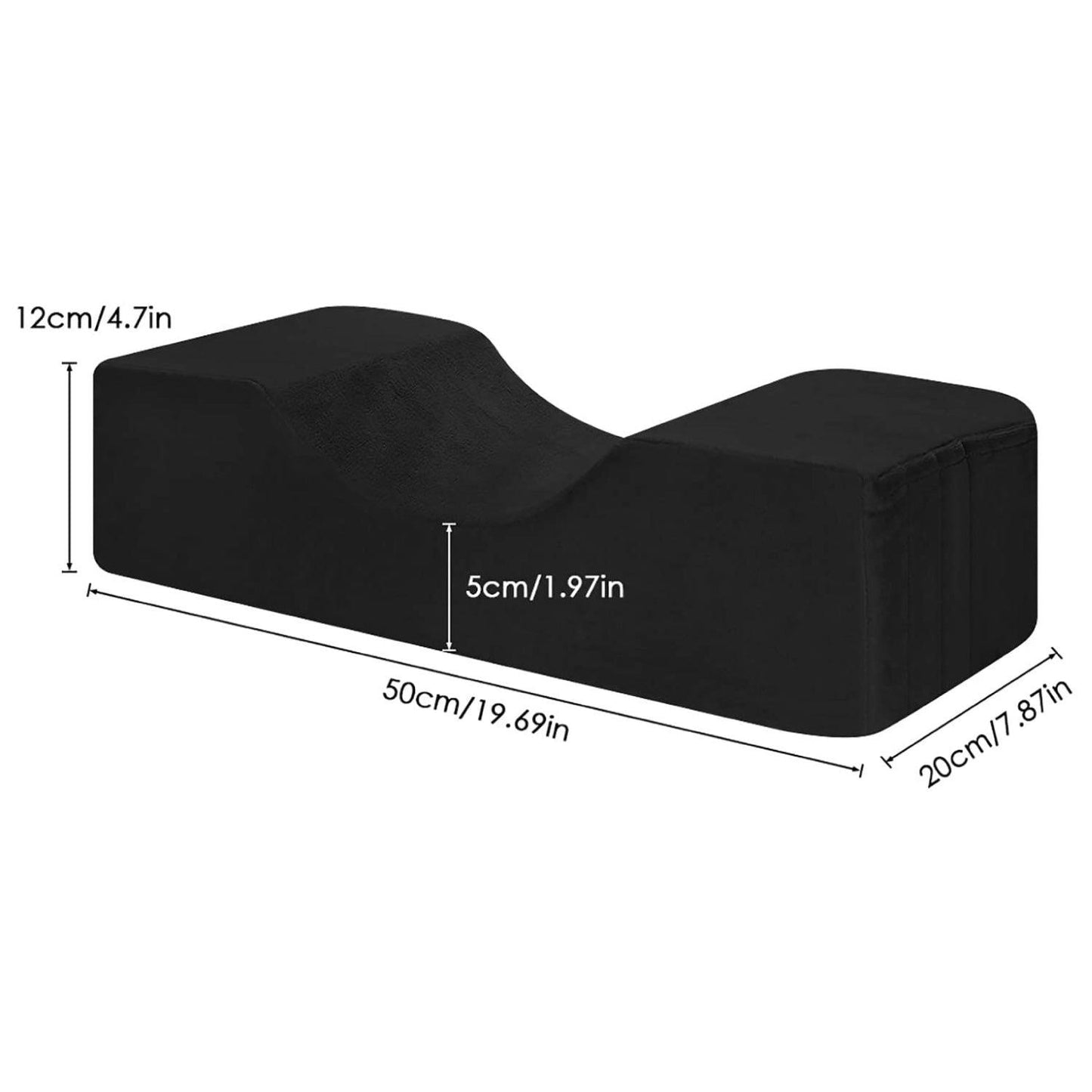 Eyelash Extension Pillow - U-shape Ergonomic Curve Pillow, Makeup Grafting Eyelash Pillow Neck Support Curve for Salon Home