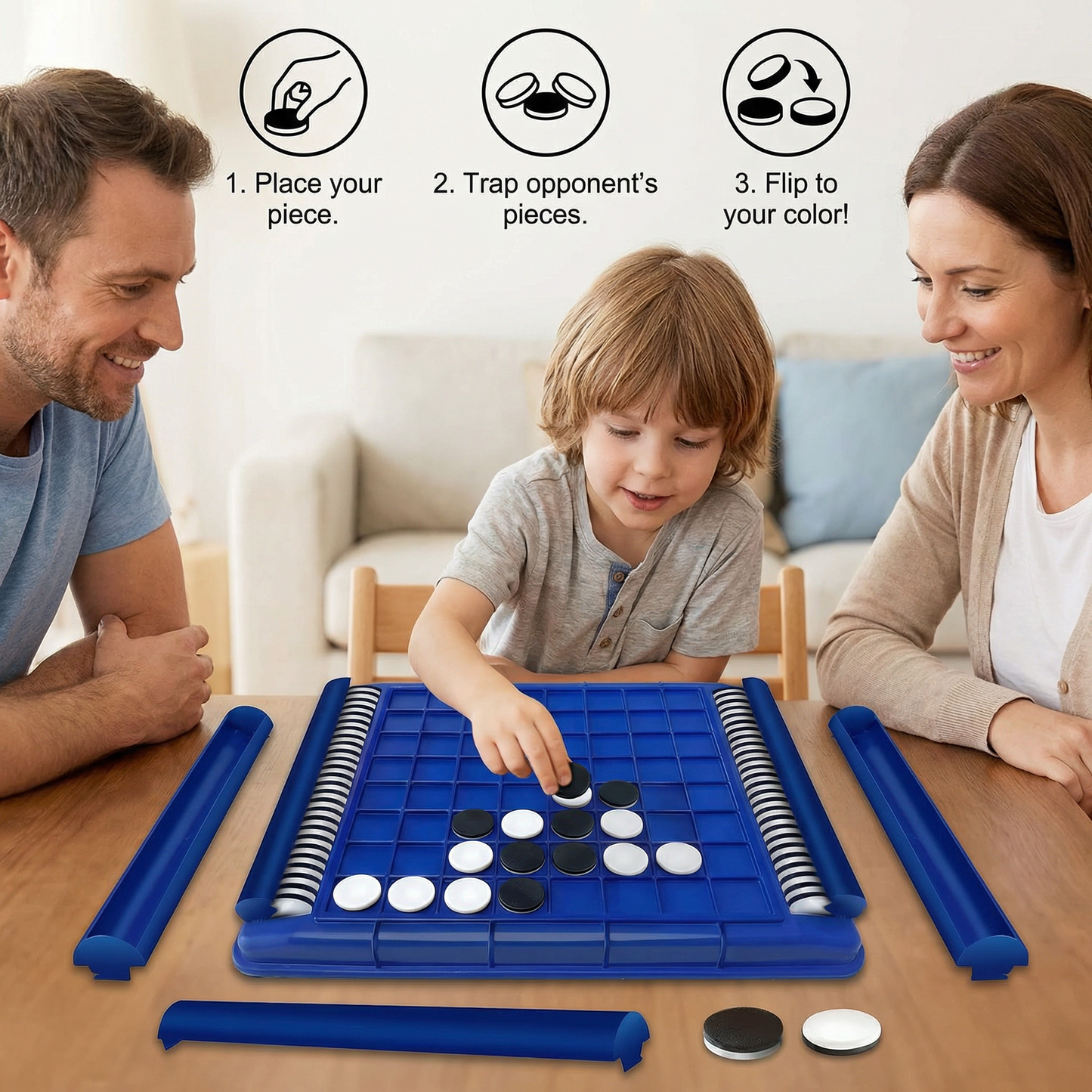 Flip Strategy Game – Interactive Family Logic Game for Kids
