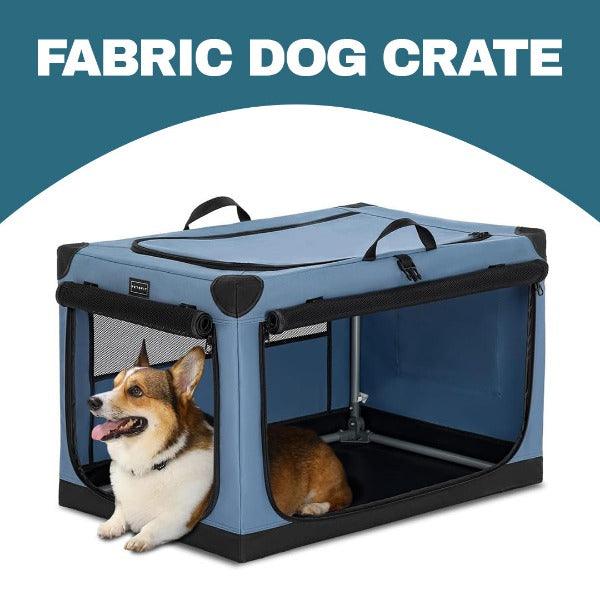 Pet Travel Crate - Pets Fabric Dog Crate Puppy Carrier Cat Travel Cage Carry Pet Bag