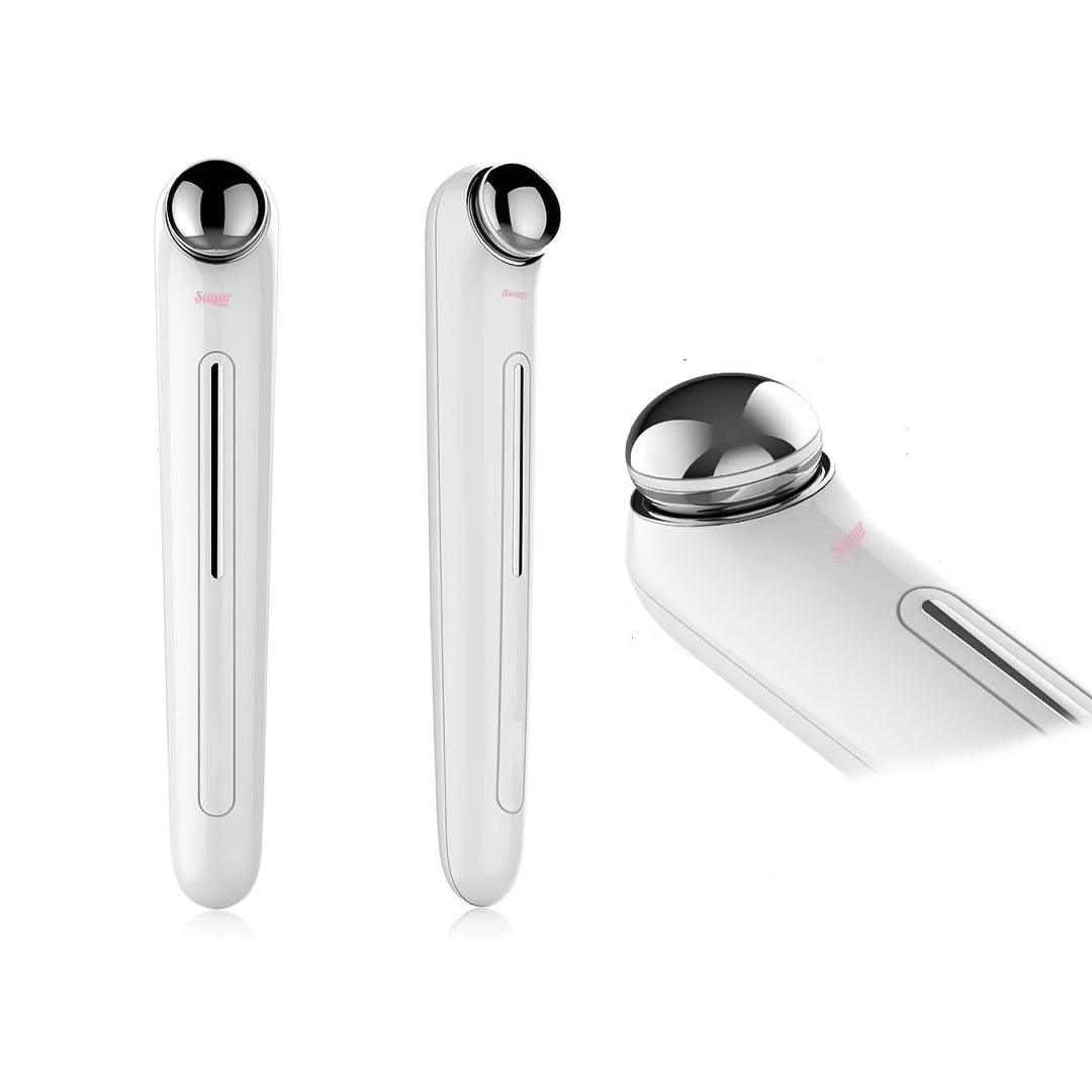 Heated Eye Wand - Pulse Facial Face Eye Massager Lift 3D Roller Electric Sonic Energy Rejuvenation