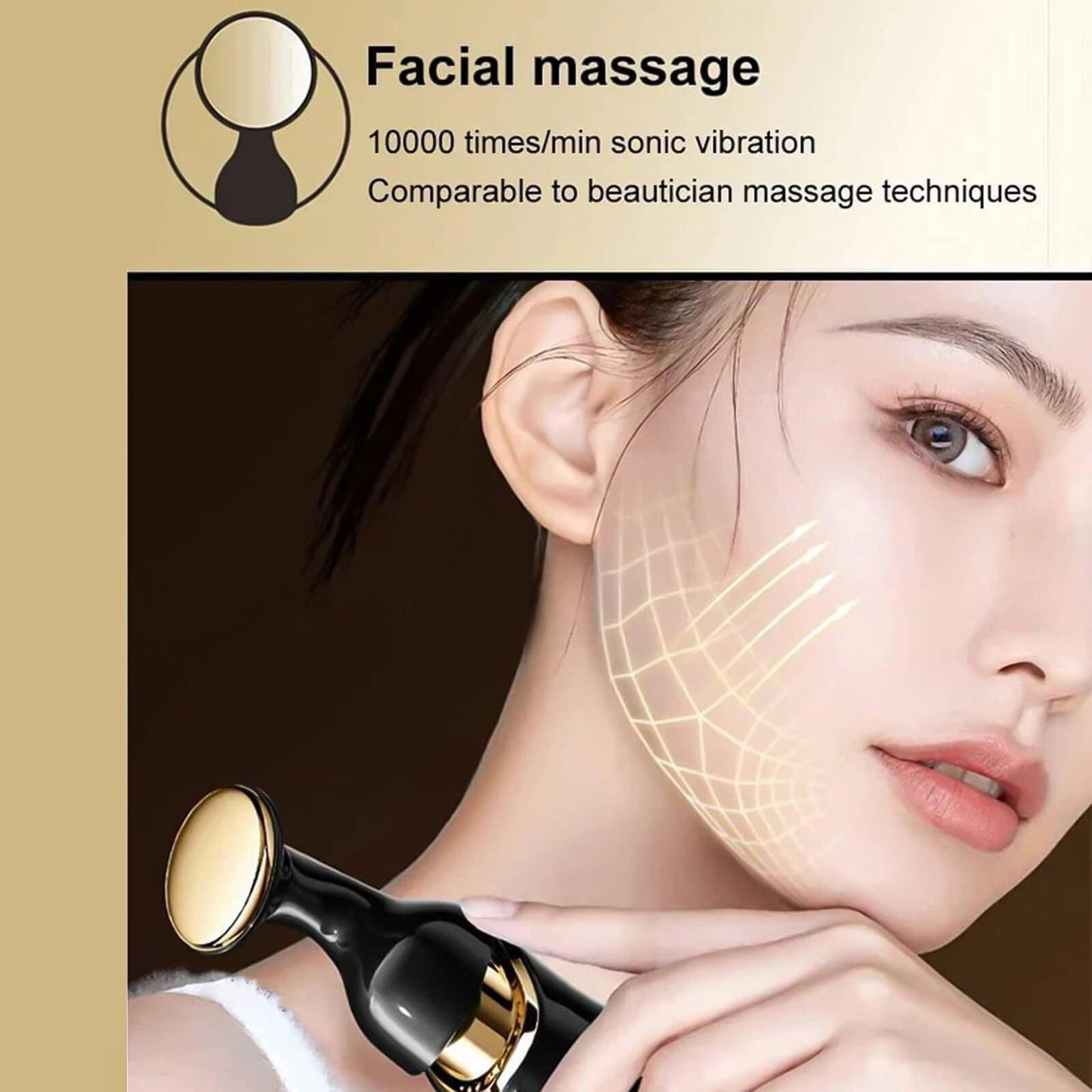 Anti Ageing Devices - Face Massager Electric Facial LED Beauty Neck Face Lifting Anti Aging Care Women | Electric Facial Beauty Kit for Women
