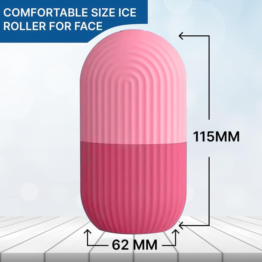 Ice Facial Roller - Silicone Facial Cube for Eyes Neck Massage Remove Dark Circle | ICE FACE ROLLER , Ice Facial Massager Skin Care Beauty Tool Eye