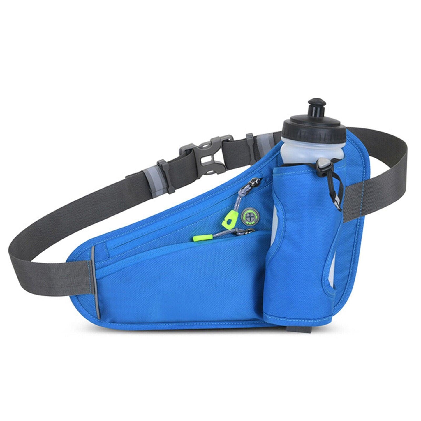 Running Belt With Water Bottle - Running Belt with Water Bottle Holder Waterproof Waist Bum Bag Sport Fanny Pack