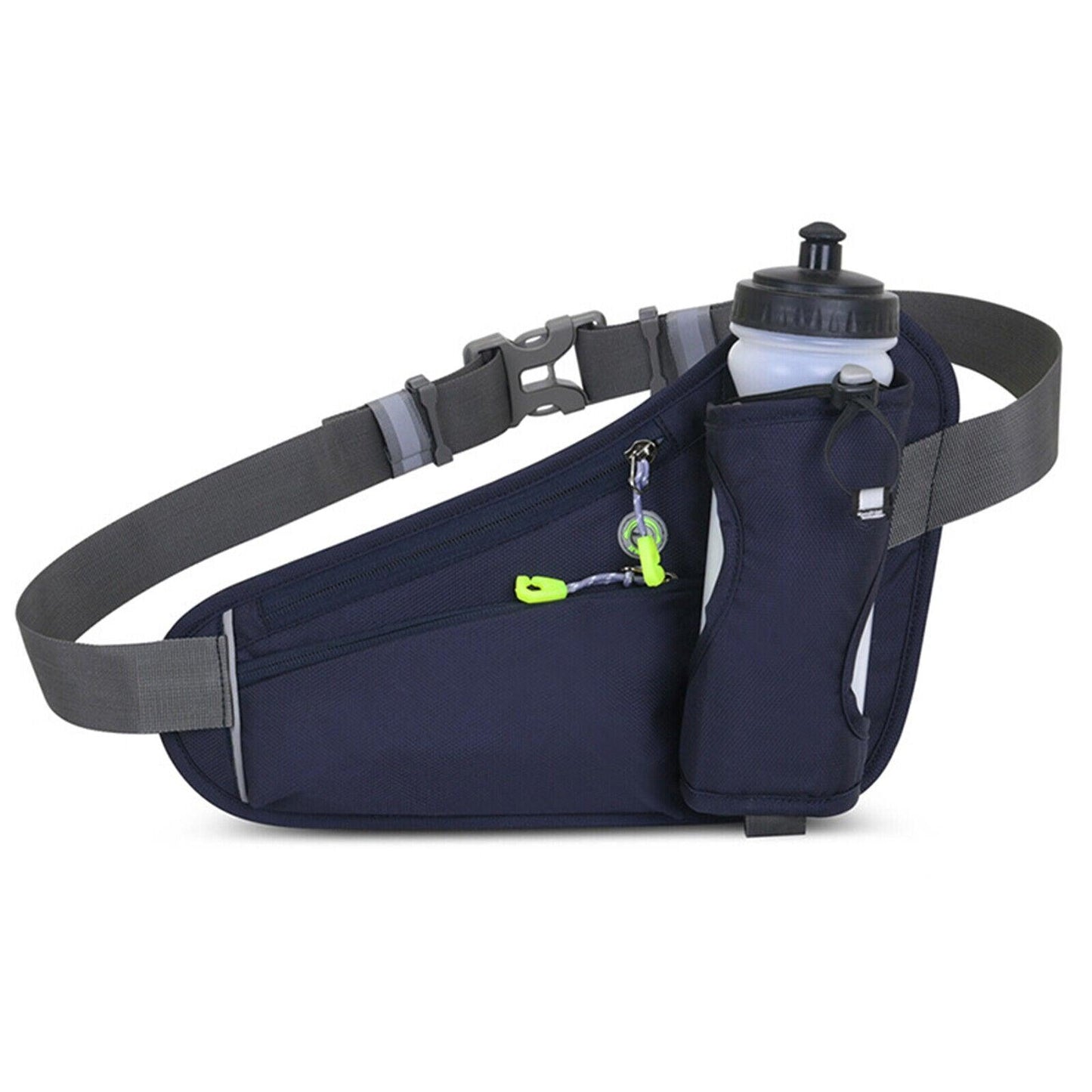 Running Belt With Water Bottle - Running Belt with Water Bottle Holder Waterproof Waist Bum Bag Sport Fanny Pack