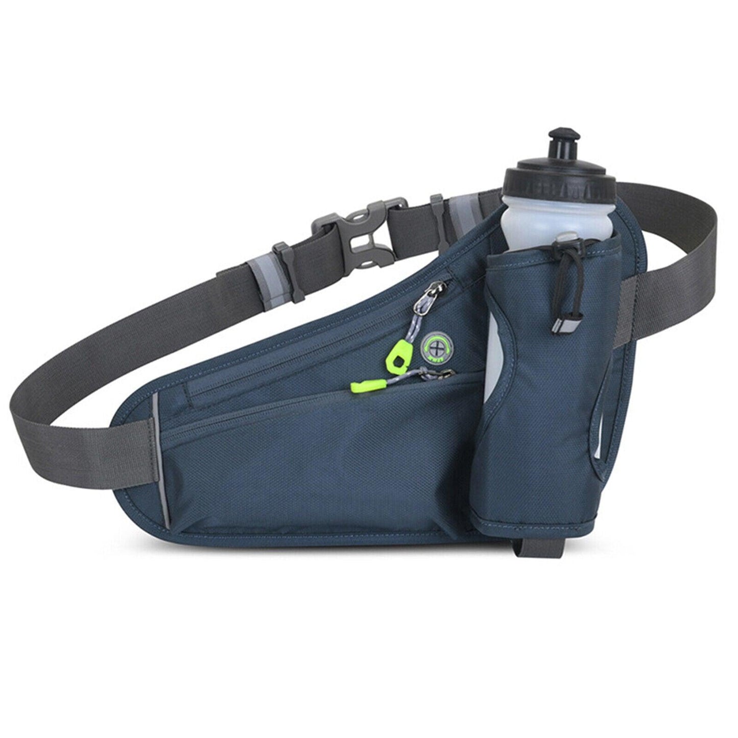 Running Belt With Water Bottle - Running Belt with Water Bottle Holder Waterproof Waist Bum Bag Sport Fanny Pack