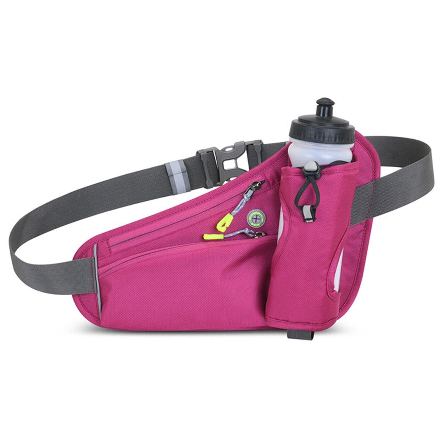 Running Belt With Water Bottle - Running Belt with Water Bottle Holder Waterproof Waist Bum Bag Sport Fanny Pack