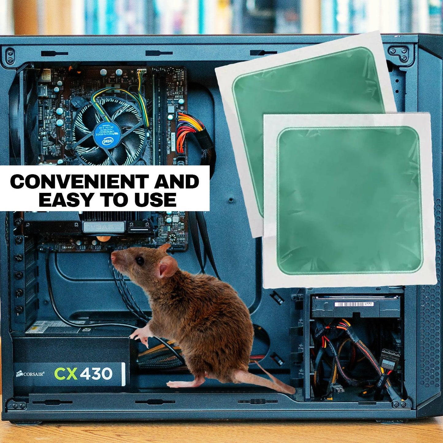 Mouse Killer Poison - 150g Rat Killer Poison Bait Deadfast Strong For Rodents Max Strength