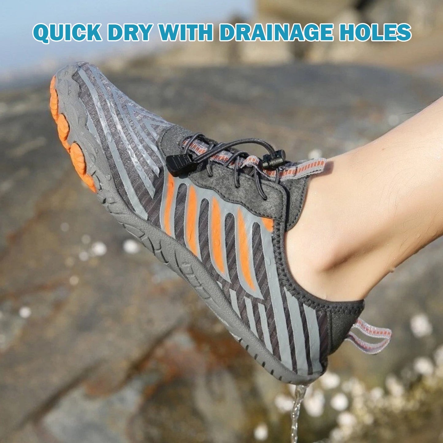 Flat Running Shoes – Breathable Mesh Sports Shoes for Daily Wear & Exercise