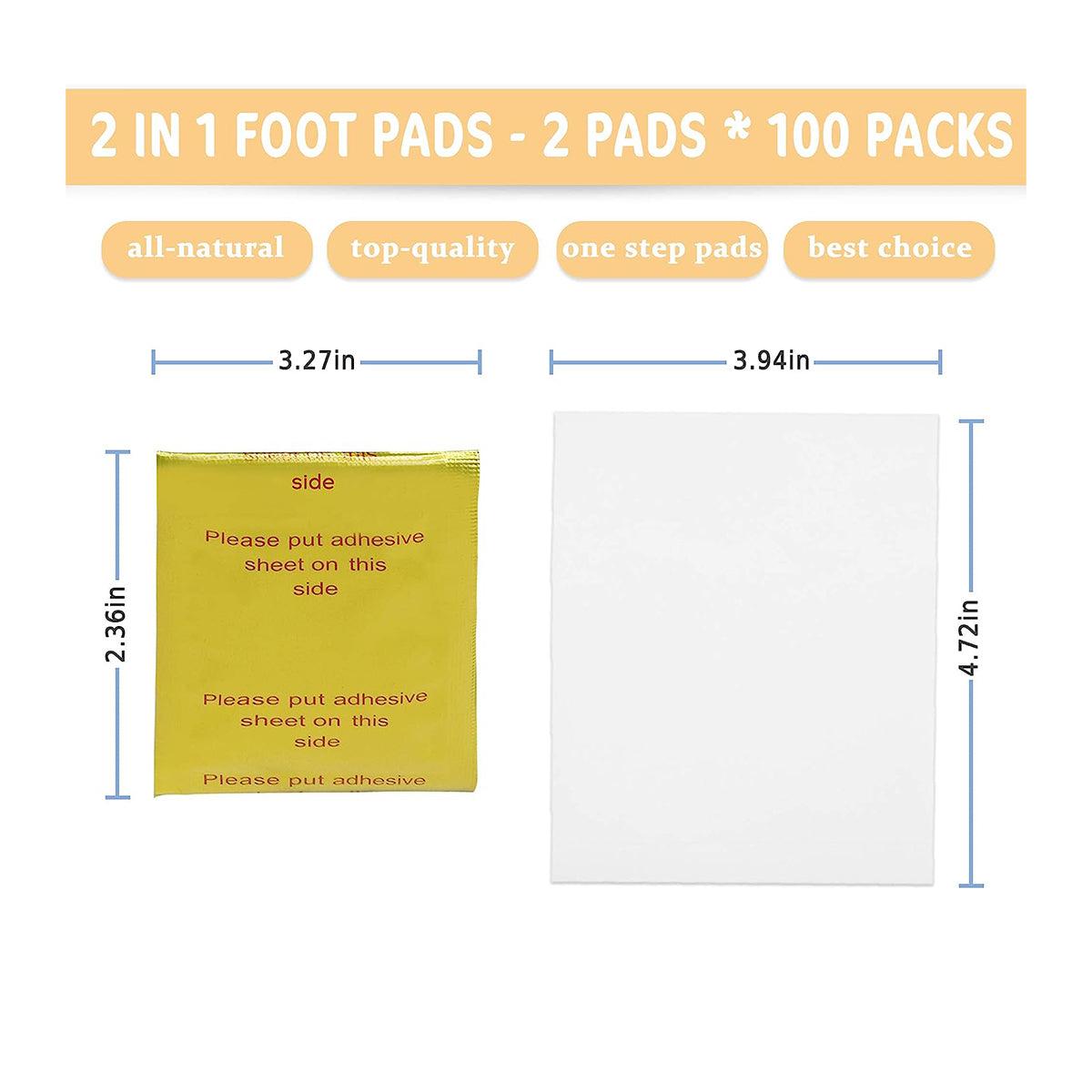 Best Detox Foot Pads UK - 100PCS Body Toxins Feet Slimming Cleansing