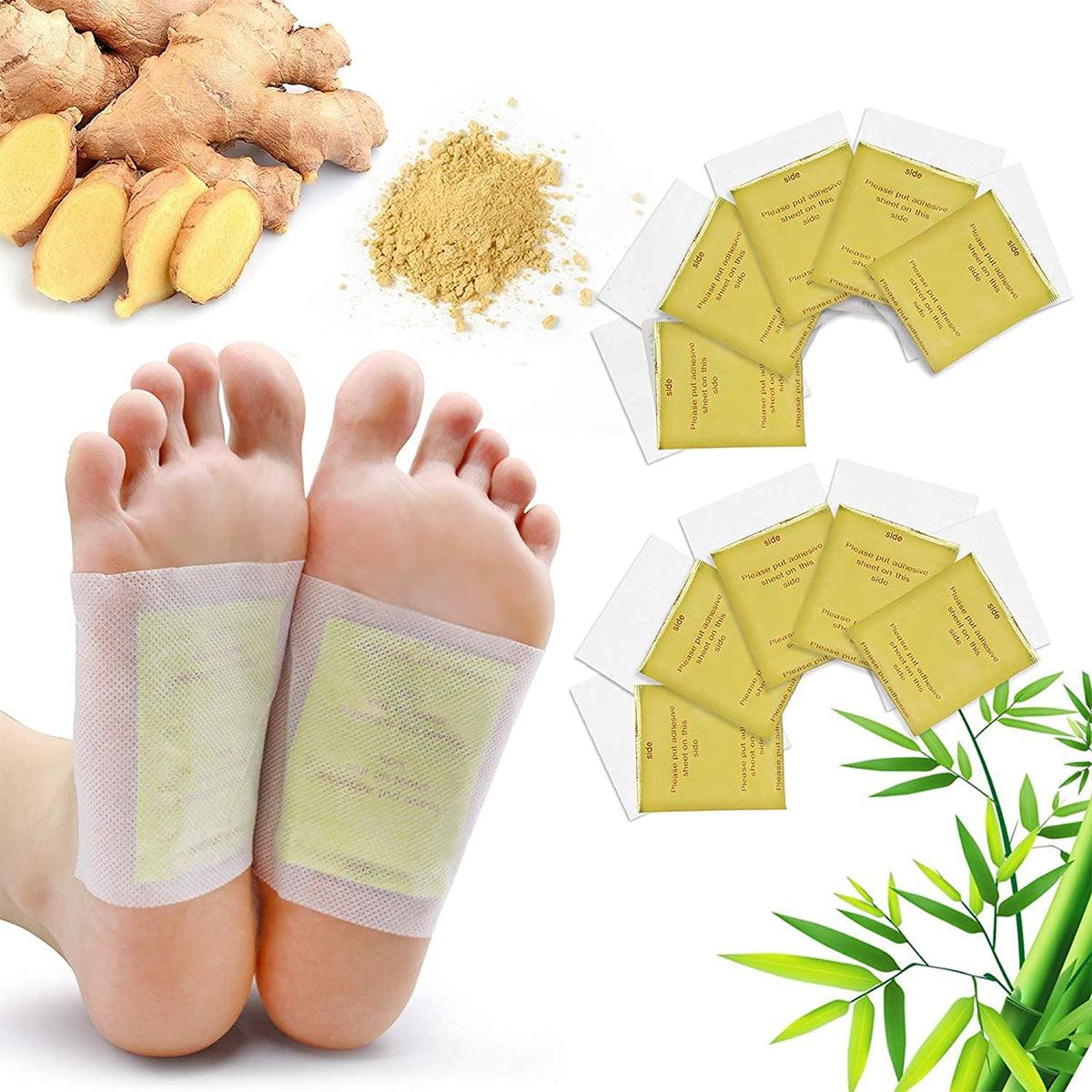 Best Detox Foot Pads UK - 100PCS Body Toxins Feet Slimming Cleansing