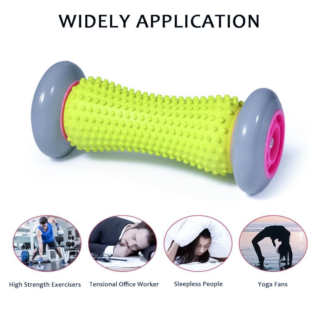 Foot Roller for Plantar Fasciitis - Heel Muscle Knot Pain Tension Reliever Foot Massage Roller