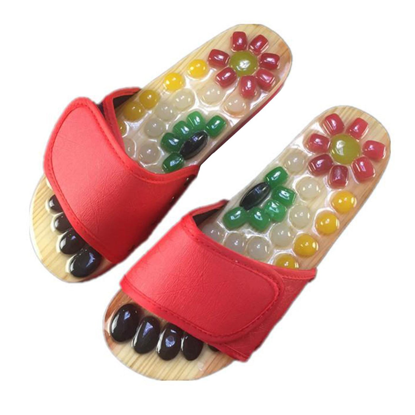 Foot Massage Slippers - Acupressure Foot Massager Slipper Sandals Acupoint Stimulation Massager