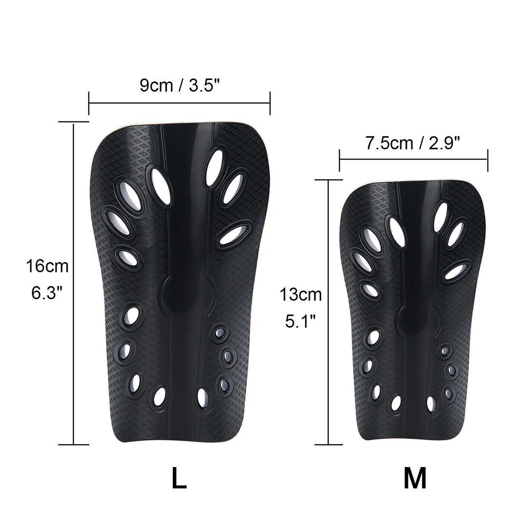 Footballers Shin Pads - Soccer Shin Protector Pad To Secure Leg Shin Guards Sport Guard Strapless Breathable Pads