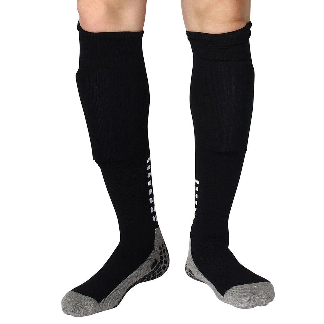 Footballers Shin Pads - Soccer Shin Protector Pad To Secure Leg Shin Guards Sport Guard Strapless Breathable Pads