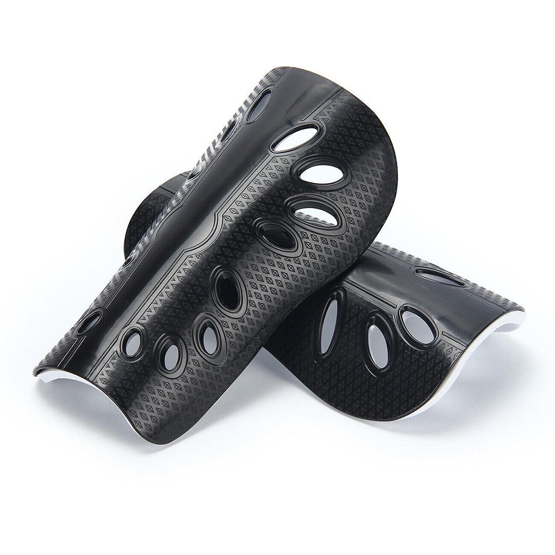 Footballers Shin Pads - Soccer Shin Protector Pad To Secure Leg Shin Guards Sport Guard Strapless Breathable Pads