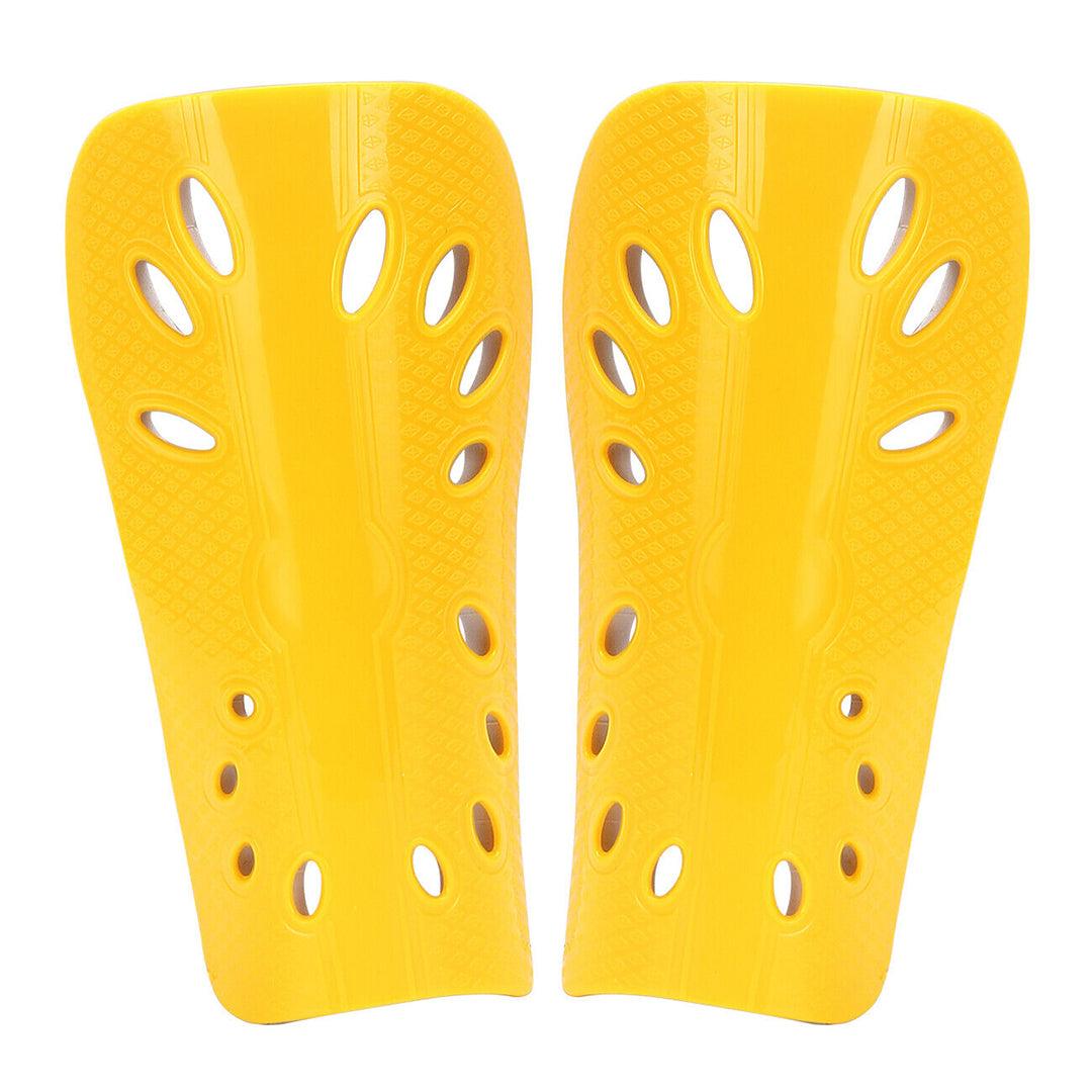 Footballers Shin Pads - Soccer Shin Protector Pad To Secure Leg Shin Guards Sport Guard Strapless Breathable Pads