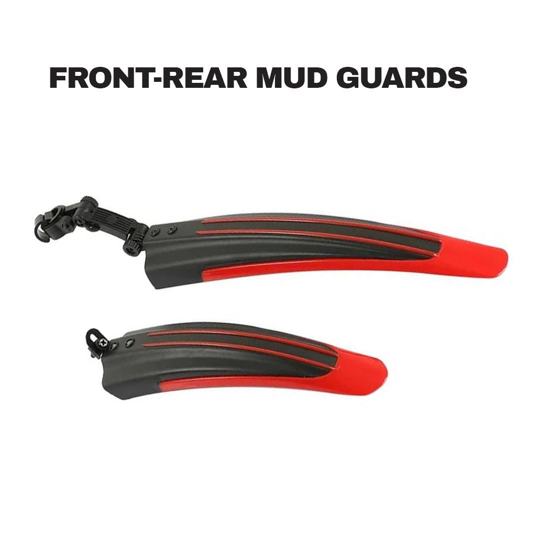 Mountain Bike Mudguard - Easy Fix Bicycle MTB Mudguards Moutain Bike Front Rear Mud Guard Set Tire Fender