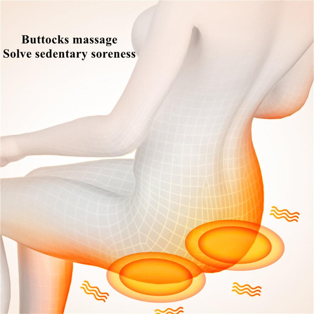 Full Body Massage Mats - 30 Heads Full Body Electric Massage Mattress Mat Heated Massager Cushion Pad