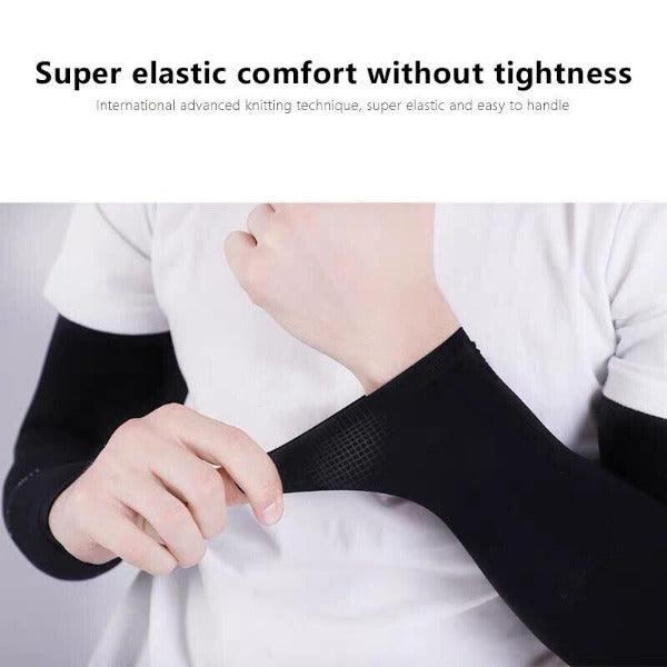 UV Protection Arm Sleeves - Breathable Sun Arm Sleeves, for Summer Sport Running Cycling Climbing Driving Golf