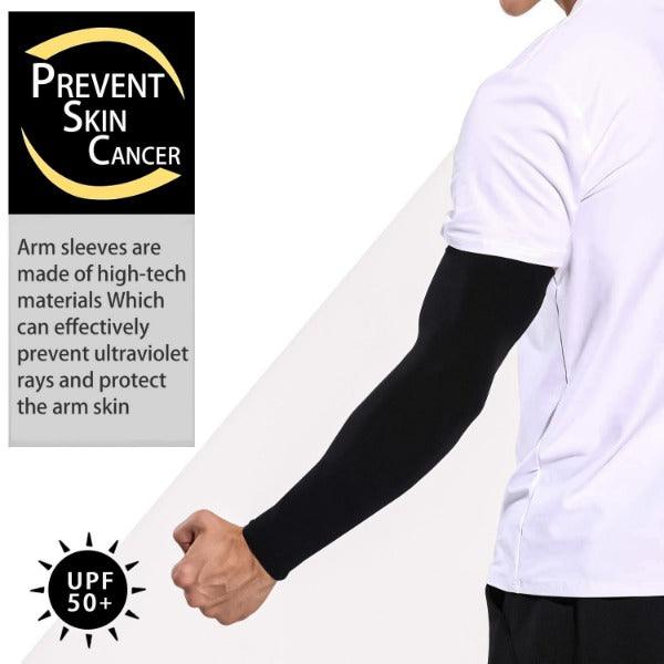 UV Protection Arm Sleeves - Breathable Sun Arm Sleeves, for Summer Sport Running Cycling Climbing Driving Golf