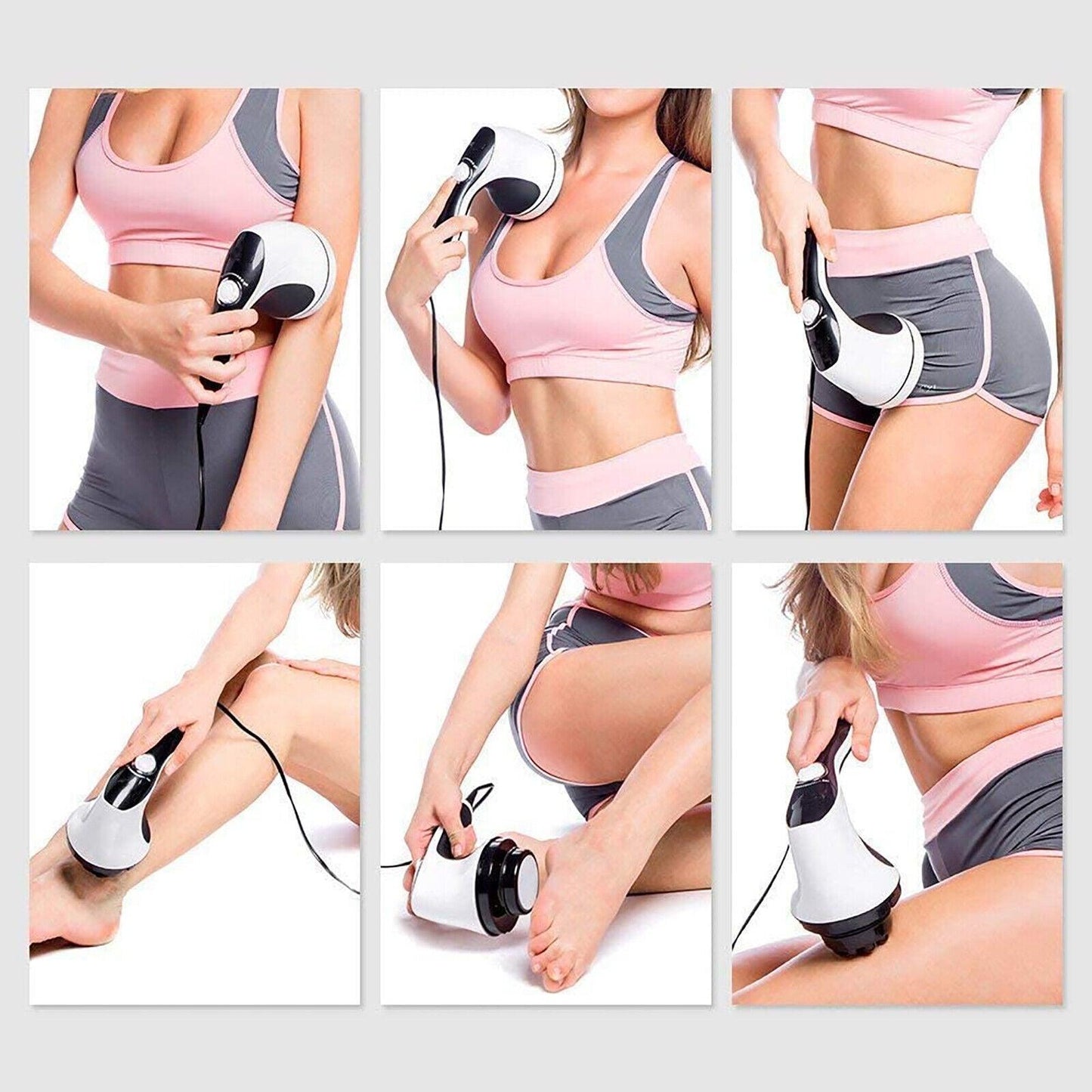 Full Body Massager Machine - Electric Massager Body Slimming Set Massage Neck Shoulder Arm Back Leg Foot Fat