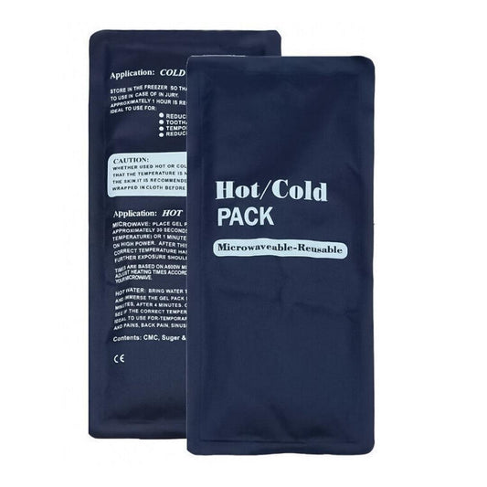 Ice Packs for Injuries Reusable - Gel Ice Packs for Injuries Adjustable Wrap for Pain Relief Ice Pack + Heat Pack