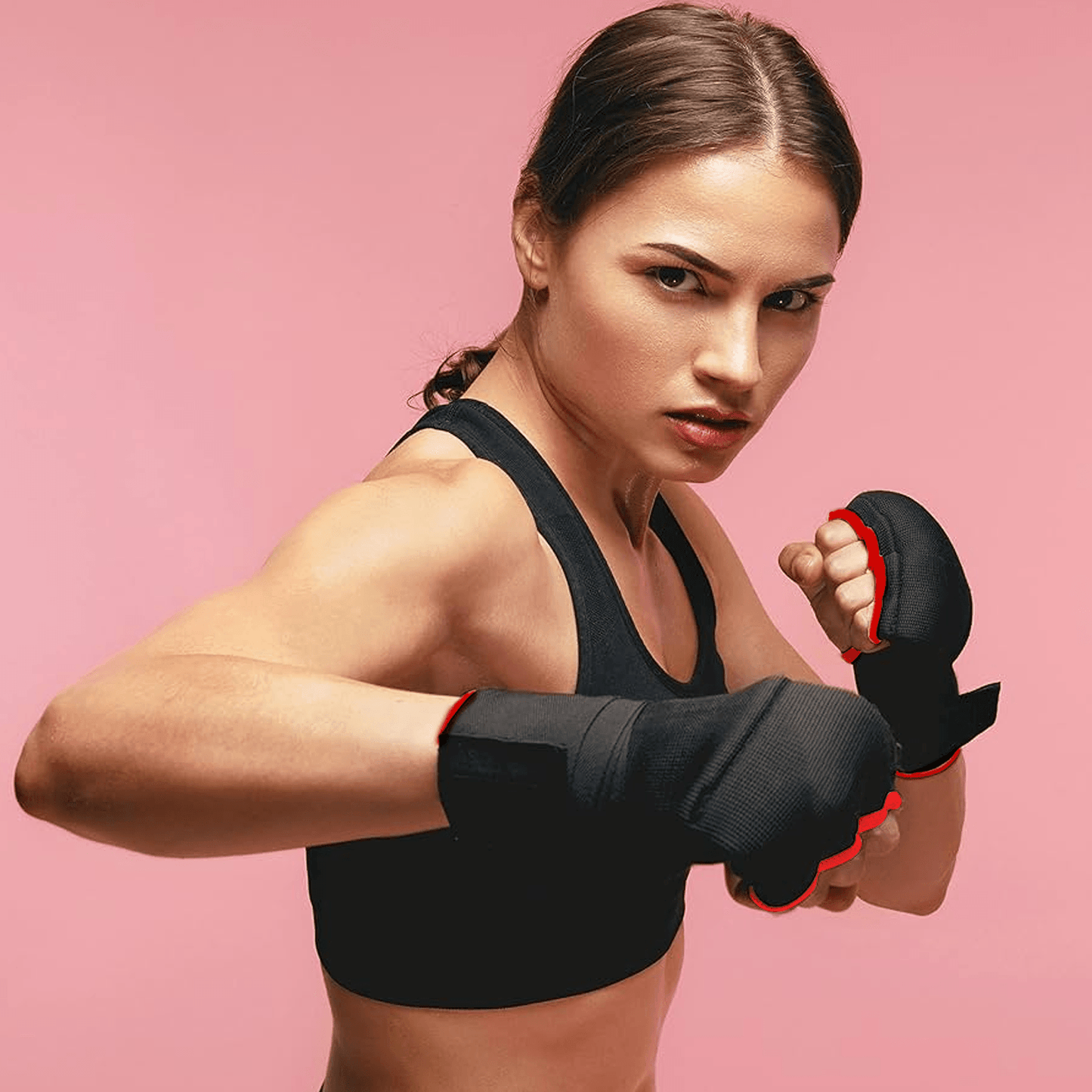 Boxing Glove Wraps - Hand Wraps Gel Inner Gloves Padded Best Boxing MMA Muay Thai Kickboxing Bandages