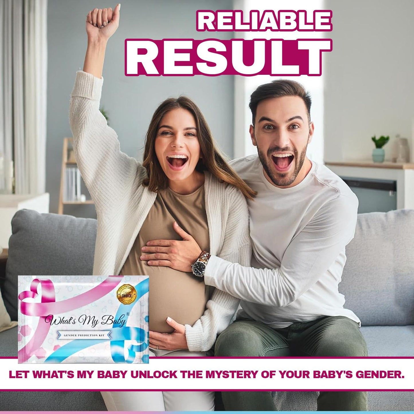 Gender Test Predictor - Whats My Baby® Pregnancy Gender Prediction Test Kit Girl Or Boy? From 5 Weeks!