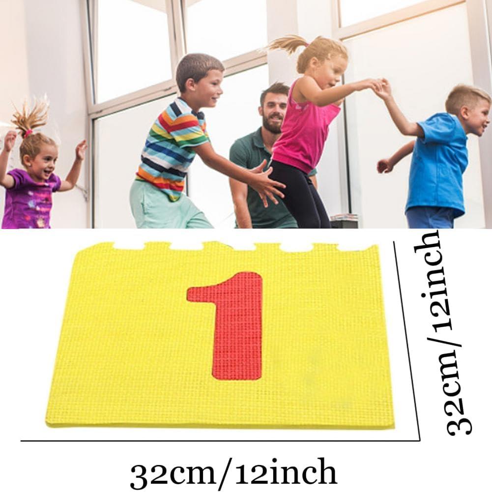 Giant Hopscotch Set - Giant Hop Scotch Indoor Outdoor Garden Family Hopscotch Game Set 210cm x 60cm