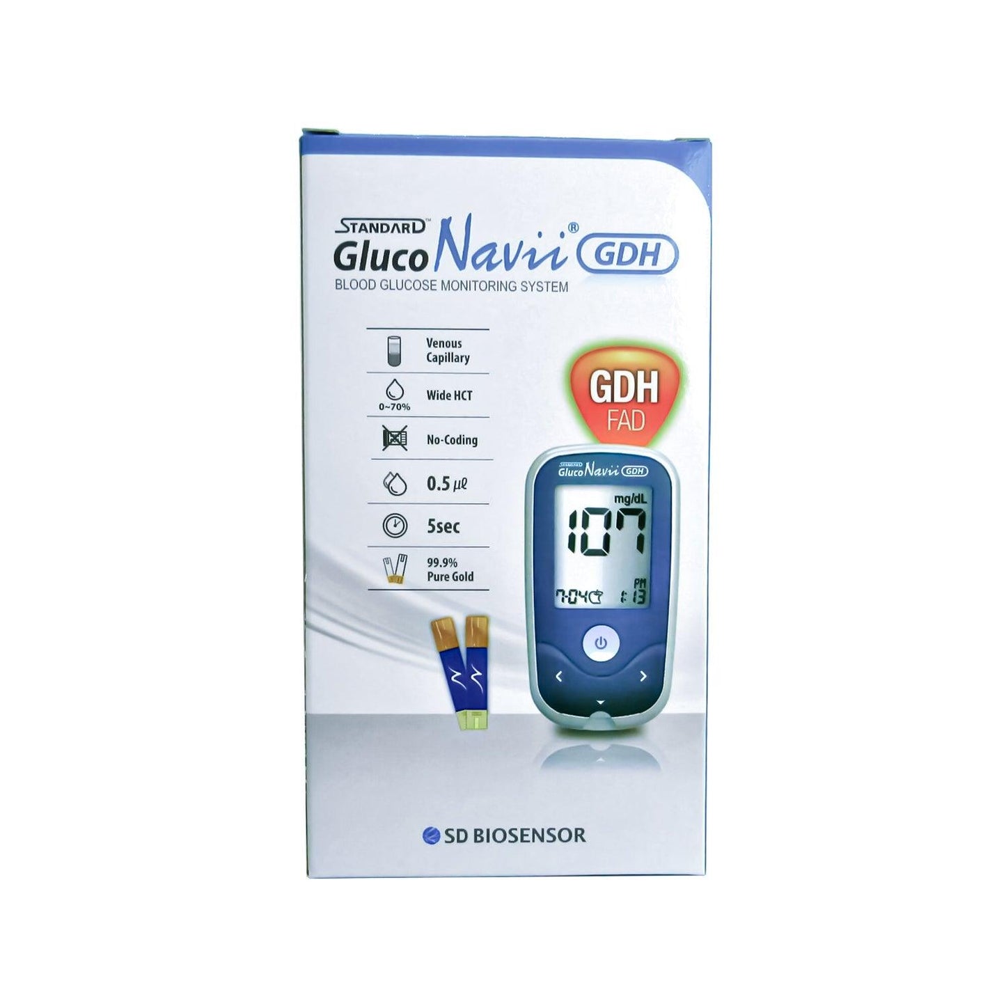 Best Glucose Monitor UK - Blood Sugar Meter Glucose Monitor Starter Testing Kit for Diabetes
