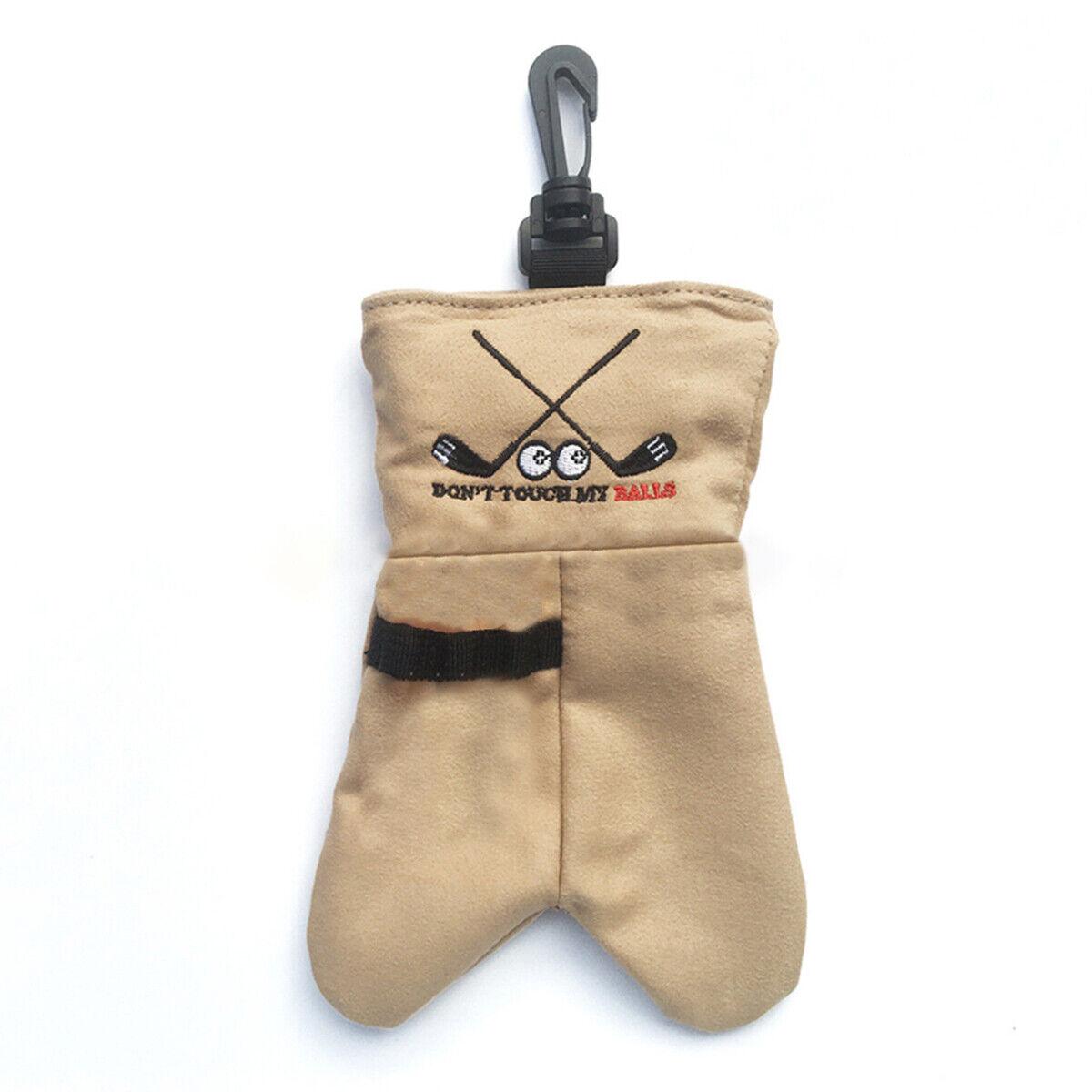 Golf Valuables Pouch UK - Golf Ball Bag Pouch Holder Organizer Case Gifts for Outdoor Sports Men Women