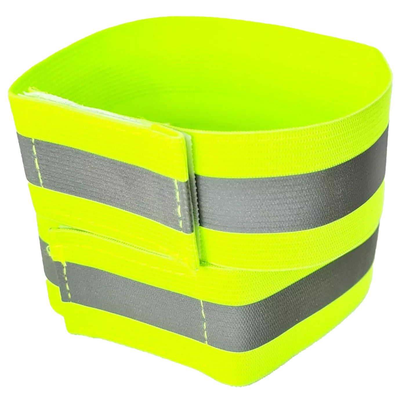 High Visibility Bands – Adjustable Reflective Arm Band Safety Bands for Running Jogging Cycling Walking & Sports