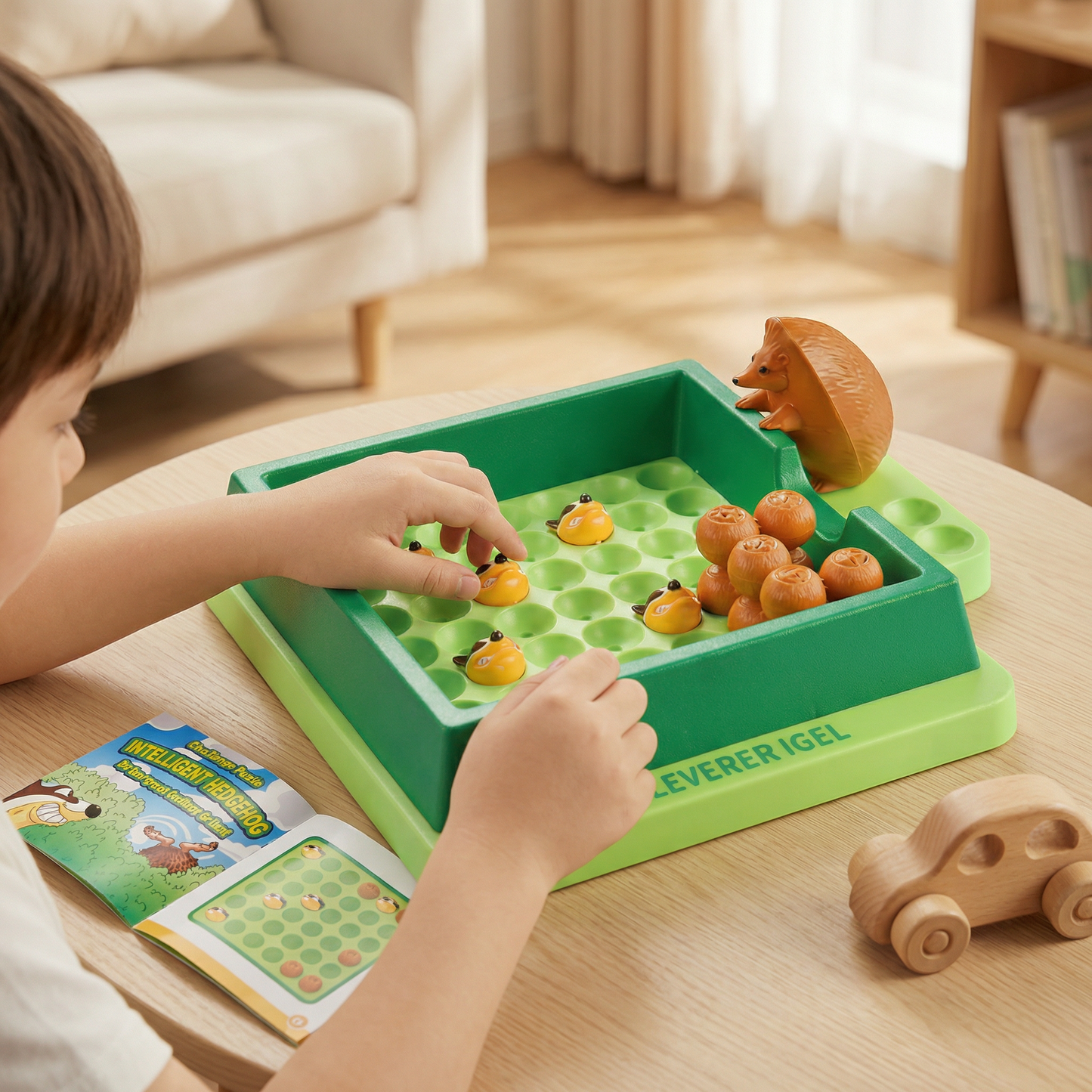 Intelligent Hedgehog - Brain Puzzle Game for Kids