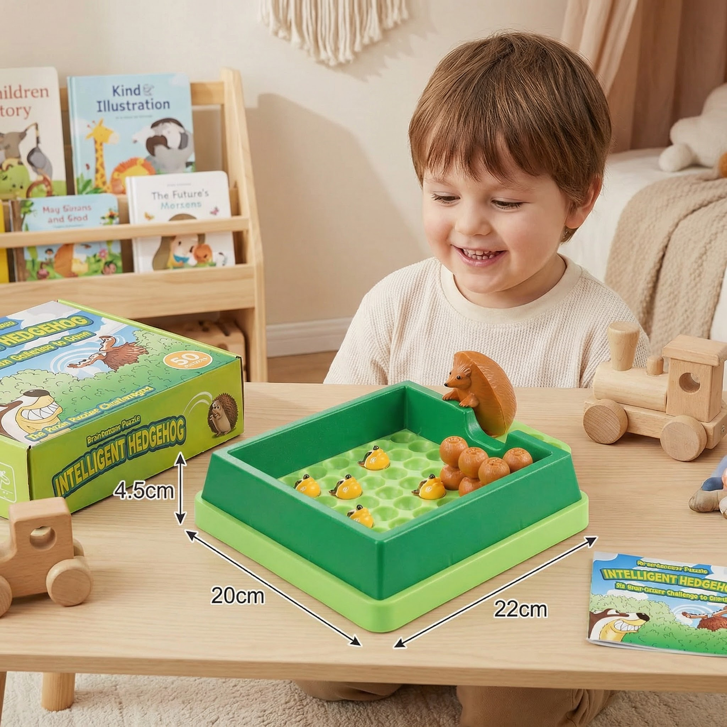 Intelligent Hedgehog - Brain Puzzle Game for Kids