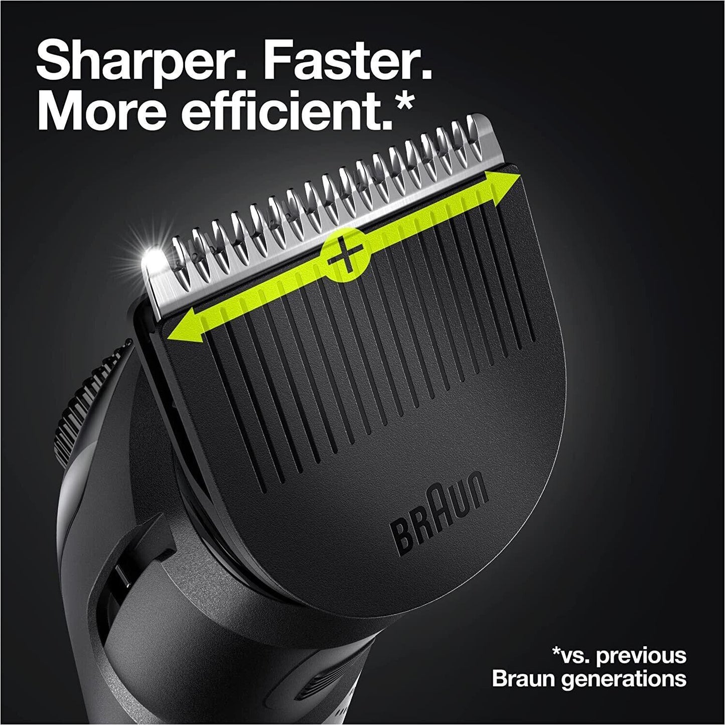 Professional Hair Clippers for Men - Beard Trimmer 20 LENGTH SETTINGS Mens Hair Clipper Shaver Precision Razor