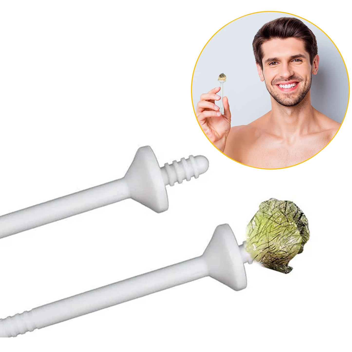 Nose and Ear Wax Kit -  Nose Ear Hair Removal Wax Kit Painless & Easy Mens Nasal Waxing Strip Remover