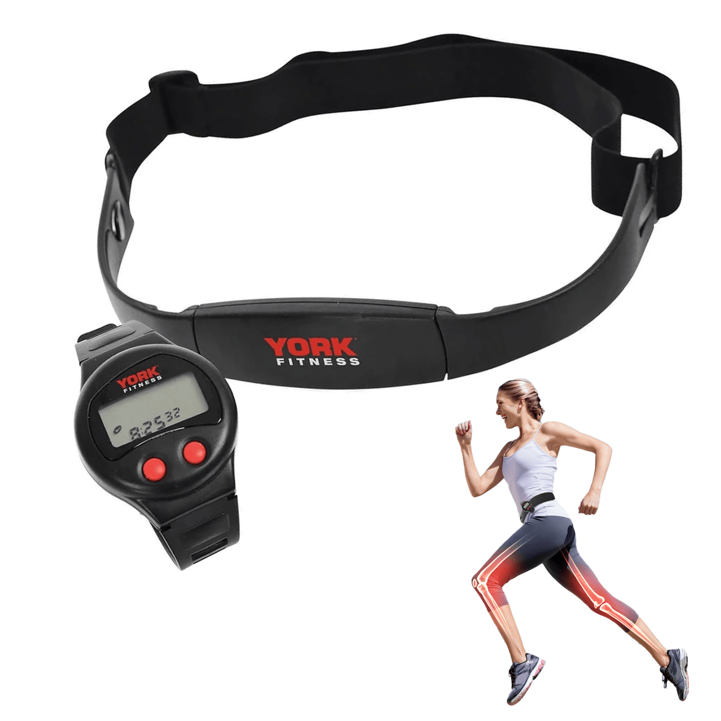 Heart Rate Monitor Chest Strap - Wireless Heart Health Monitoring Device with Heart Strain, Breathing Rate, Heart Rhythm and Fitness Tracking